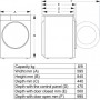 Пральна машина HISENSE WF5I9043BWFS