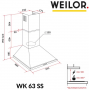 Витяжка WEILOR WK 63 SS