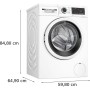 Прально-сушильна машина BOSCH WNA13400BY